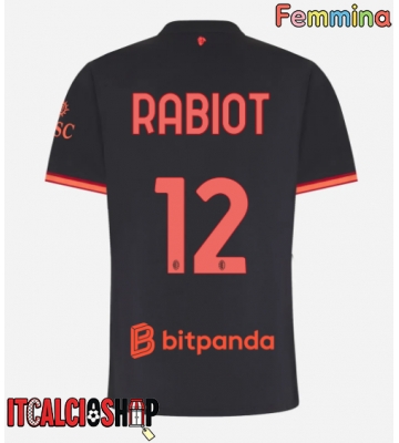 AC Milan Adrien Rabiot #12 Terza Maglia Femmina 2026-27 Manica Corta